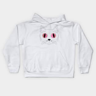 Big Eyed Cat V4 Kids Hoodie